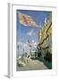 The Hotel des Roches Noires at Trouville, 1870-Claude Monet-Framed Giclee Print