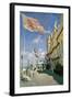 The Hotel des Roches Noires at Trouville, 1870-Claude Monet-Framed Giclee Print