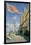 The Hotel des Roches Noires at Trouville, 1870-Claude Monet-Framed Giclee Print