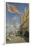 The Hotel des Roches Noires at Trouville-Claude Monet-Framed Giclee Print