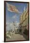 The Hotel des Roches Noires at Trouville-Claude Monet-Framed Giclee Print