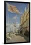 The Hotel des Roches Noires at Trouville-Claude Monet-Framed Giclee Print