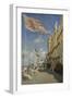 The Hotel des Roches Noires at Trouville-Claude Monet-Framed Giclee Print