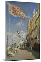 The Hotel des Roches Noires at Trouville-Claude Monet-Mounted Giclee Print