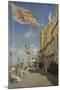 The Hotel des Roches Noires at Trouville-Claude Monet-Mounted Premium Giclee Print