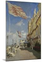 The Hotel des Roches Noires at Trouville-Claude Monet-Mounted Giclee Print