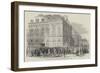 The Hotel Du Rhin, Place Vendome, Late the Residence of Louis Napoleon-null-Framed Giclee Print