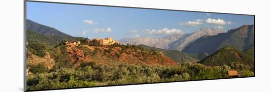 The Hotel Kasbah Bab Ourika, Ourika Valley, Atlas Mountains, Morocco, North Africa, Africa-Stuart Black-Mounted Photographic Print