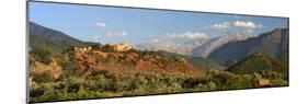 The Hotel Kasbah Bab Ourika, Ourika Valley, Atlas Mountains, Morocco, North Africa, Africa-Stuart Black-Mounted Photographic Print