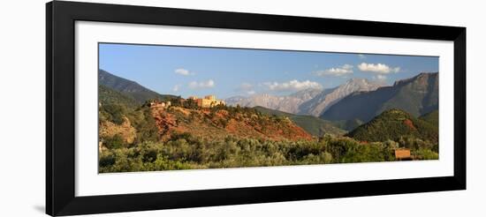 The Hotel Kasbah Bab Ourika, Ourika Valley, Atlas Mountains, Morocco, North Africa, Africa-Stuart Black-Framed Photographic Print