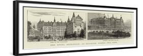 The Hotel Metropole, at Brighton, Opened This Week-null-Framed Premium Giclee Print