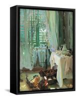 The Hotel Room-John Singer Sargent-Framed Stretched Canvas