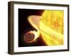 The Hottest Known Planet in the Milky Way, Called WASP-12b, Is So Close-Stocktrek Images-Framed Photographic Print