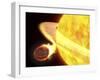 The Hottest Known Planet in the Milky Way, Called WASP-12b, Is So Close-Stocktrek Images-Framed Photographic Print