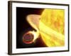 The Hottest Known Planet in the Milky Way, Called WASP-12b, Is So Close-Stocktrek Images-Framed Photographic Print