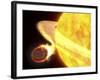 The Hottest Known Planet in the Milky Way, Called WASP-12b, Is So Close-Stocktrek Images-Framed Photographic Print