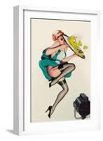 The Hottest Thing On The Menu!-Enoch Bolles-Framed Art Print