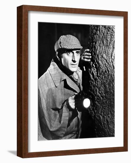 The Hound of the Baskervilles, 1939-null-Framed Photo