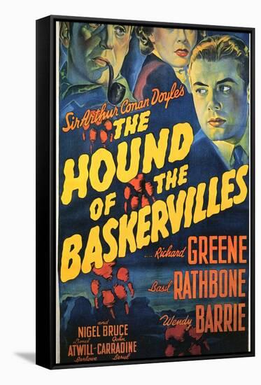 The Hound of The Baskervilles, 1939-null-Framed Stretched Canvas