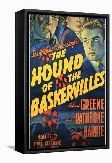 The Hound of The Baskervilles, 1939-null-Framed Stretched Canvas