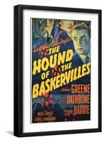 The Hound of The Baskervilles, 1939-null-Framed Art Print