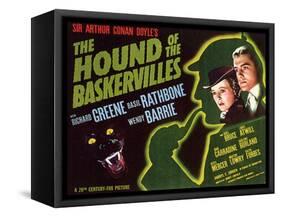 The Hound of The Baskervilles, 1939-null-Framed Stretched Canvas