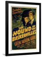 The Hound of The Baskervilles, 1939-null-Framed Premium Giclee Print