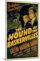 The Hound of The Baskervilles, 1939-null-Mounted Art Print
