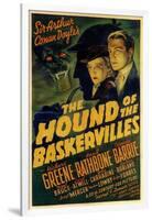 The Hound of The Baskervilles, 1939-null-Framed Art Print