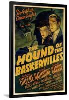 The Hound of The Baskervilles, 1939-null-Framed Art Print