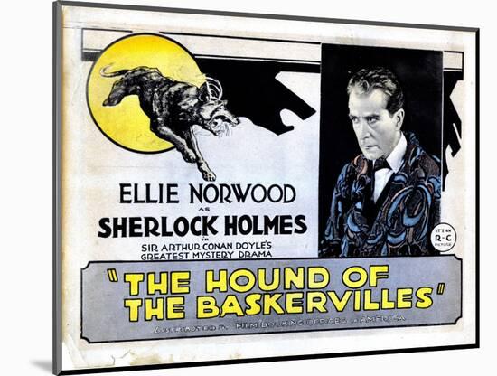 The Hound of the Baskervilles, Eille Norwood, (AKA Ellie Norwood), 1921-null-Mounted Art Print