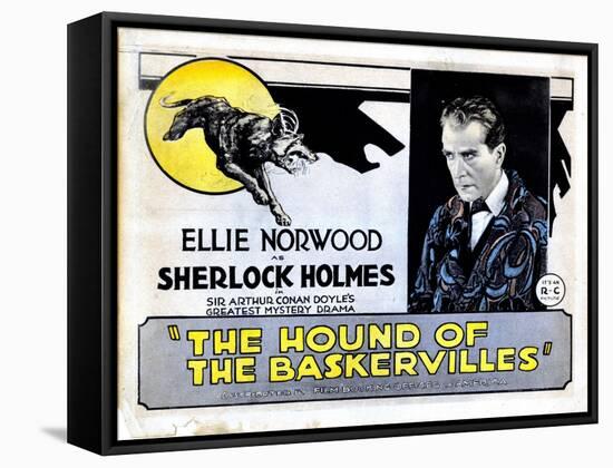 The Hound of the Baskervilles, Eille Norwood, (AKA Ellie Norwood), 1921-null-Framed Stretched Canvas