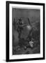 The Hound of the Baskervilles Holmes Shoots the Sinister Hound-Sidney Paget-Framed Photographic Print