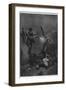 The Hound of the Baskervilles Holmes Shoots the Sinister Hound-Sidney Paget-Framed Photographic Print