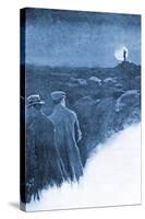 The Hound Of The Baskervilles-Sidney Paget-Stretched Canvas