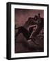 The Hound Of The Baskervilles-Sidney Paget-Framed Giclee Print