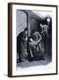 The Hound Of The Baskervilles-Sidney Paget-Framed Giclee Print