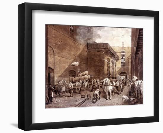 The Hour Glass Brewery, London, 1821-J Bromley-Framed Premium Giclee Print