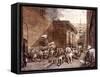 The Hour Glass Brewery, London, 1821-J Bromley-Framed Stretched Canvas