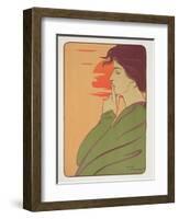 The Hour of Silence, 1897, from 'L'Estampe Moderne', Published Paris 1897-99-Meunier-Framed Giclee Print