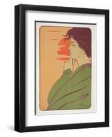 The Hour of Silence, 1897, from 'L'Estampe Moderne', Published Paris 1897-99-Meunier-Framed Giclee Print