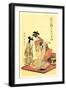 The Hour of the Dog-Kitagawa Utamaro-Framed Art Print