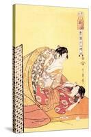 The Hour of the Dragon-Kitagawa Utamaro-Stretched Canvas