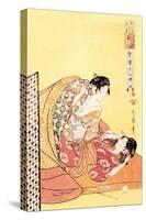 The Hour of the Dragon-Kitagawa Utamaro-Stretched Canvas