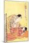 The Hour of the Dragon-Kitagawa Utamaro-Mounted Art Print