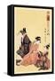 The Hour of the Ram-Kitagawa Utamaro-Framed Stretched Canvas