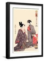 The Hour of the Tiger-Kitagawa Utamaro-Framed Art Print