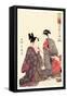 The Hour of the Tiger-Kitagawa Utamaro-Framed Stretched Canvas