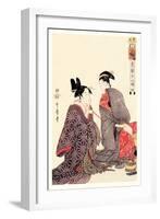 The Hour of the Tiger-Kitagawa Utamaro-Framed Art Print