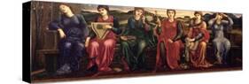 The Hours, 1870-82-Edward Burne-Jones-Stretched Canvas